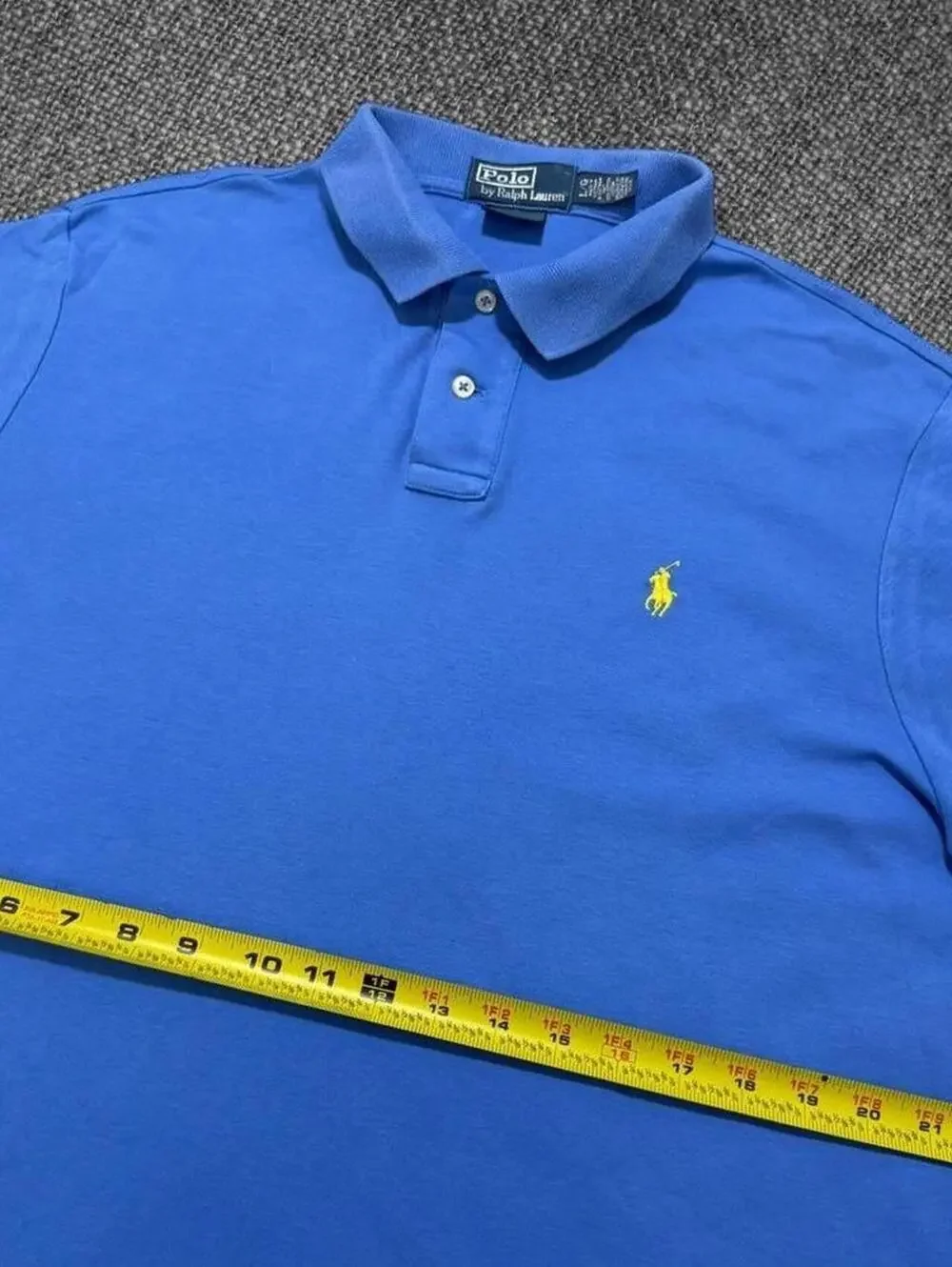 Polo Ralph Lauren Blue Short Sleeve Polo Shirt Size Large